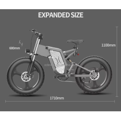 ელექტრო ველოსიპედი EKX X20